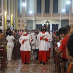 Santa Missa em ação de graças pelos 10 anos de Ordenação Sacerdotal do Pe. Heriberto Gomes