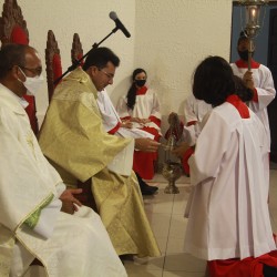 Santa Missa em ação de graças pelos 10 anos de Ordenação Sacerdotal do Pe. Heriberto Gomes