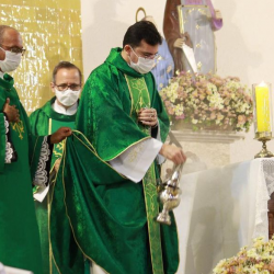 Inauguração da nova capela do Santíssimo