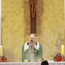 Inauguração da nova capela do Santíssimo