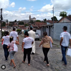 Visitas na semana missionária do Dízimo