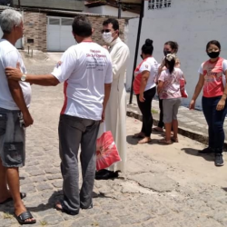 Visitas na semana missionária do Dízimo