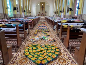 Tapete Solidário de Corpus Christi 2020