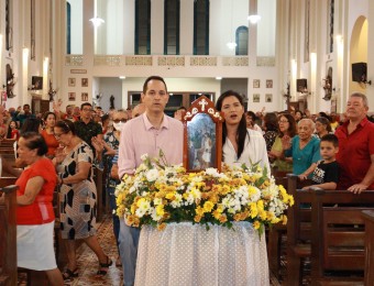 Fiéis celebram São José 
